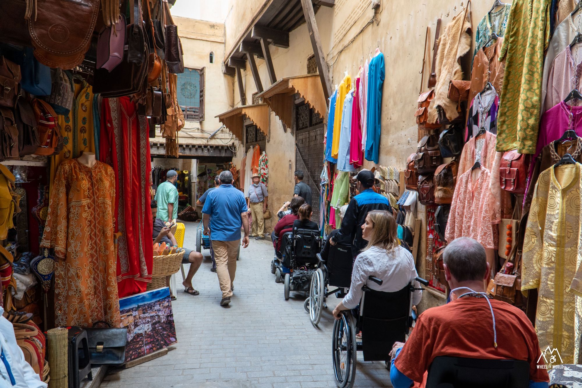 Disability friendly group trips in Morocco