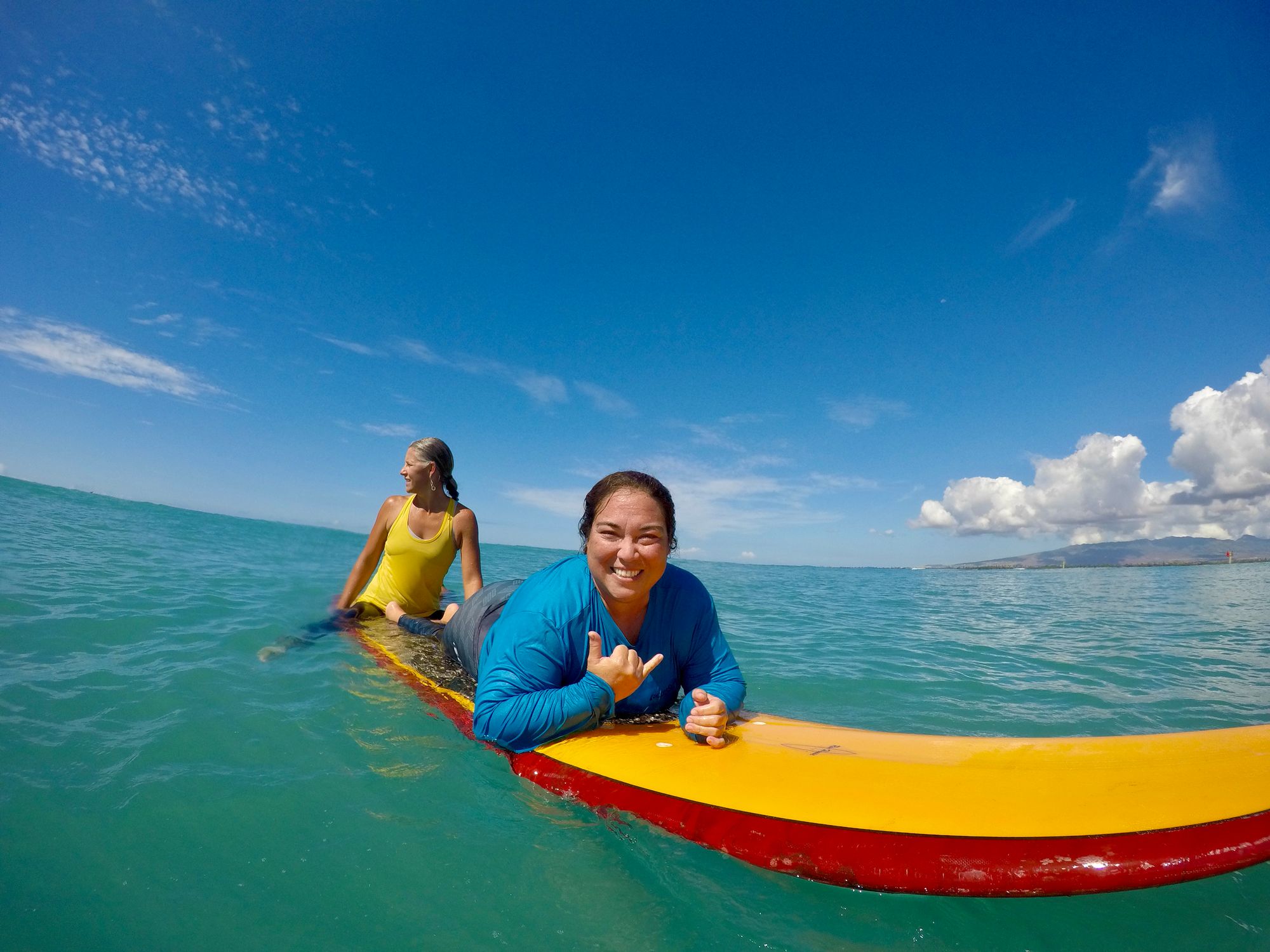 Adaptive surfing is an accessible activity in Maui.