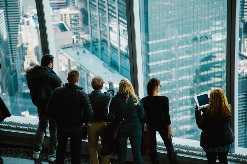 The One World Trade Center has an observatory that offers views of the city. It is an accessible attraction