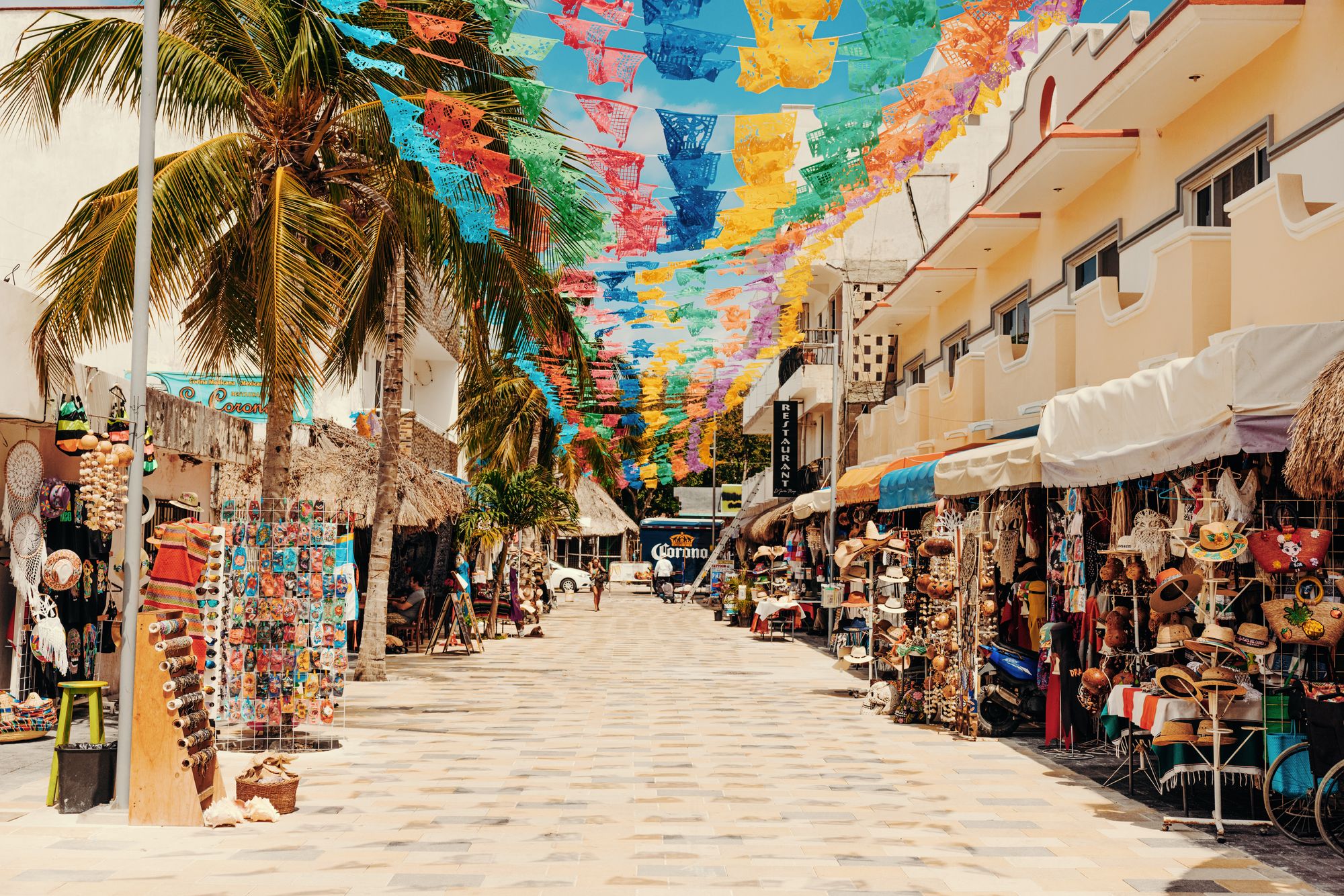 Many of the quaint markets in Cancun are fully accessible to wheelchair users