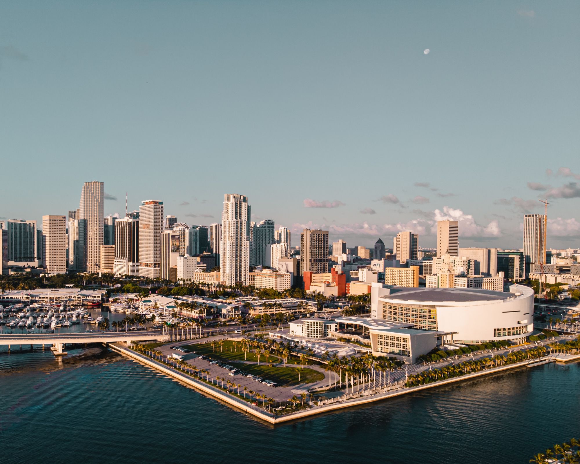 Bayfront Park in Miami is an accessible waterfront park that is full of things to do, restaurants, and attractions.