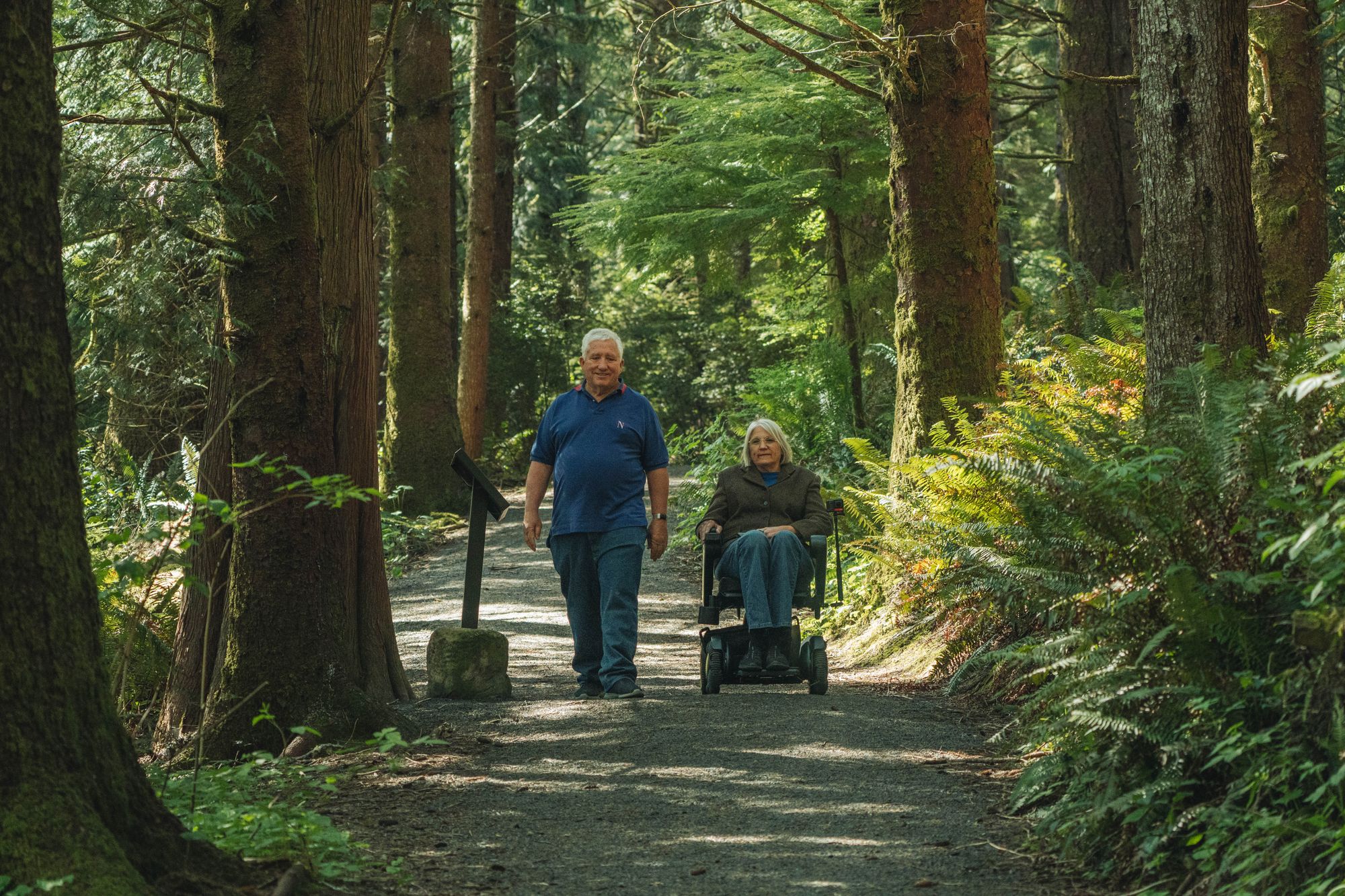 Wheelchair accessible outdoor trails in Astoria, Oregon