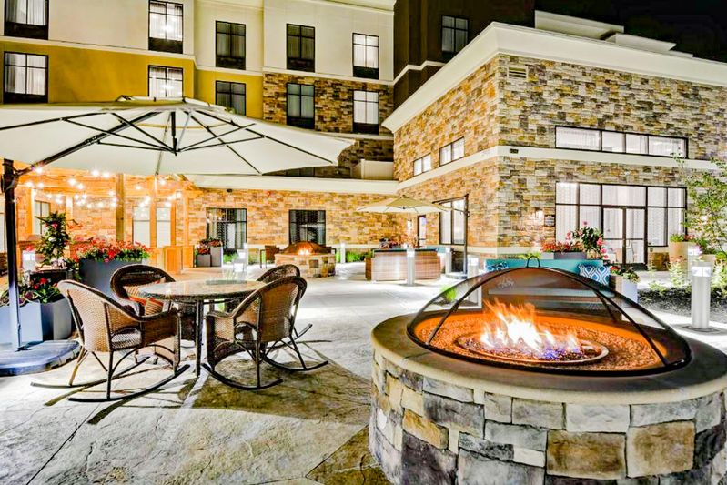 Homewood Suites Homewood Suites by Hilton Poughkeepsie have outdoor firepits.