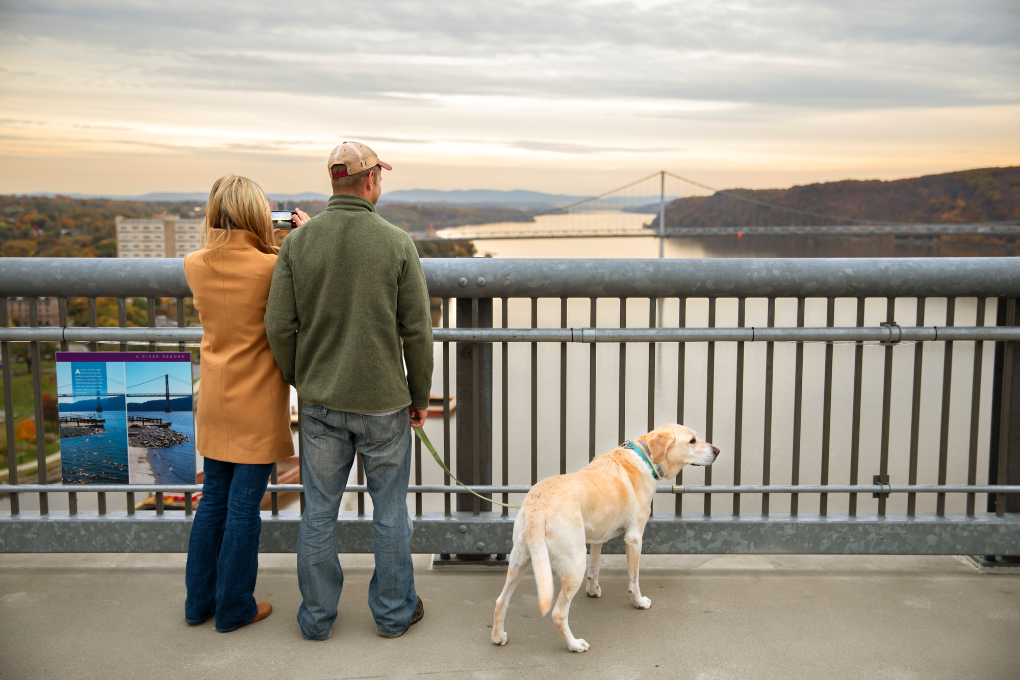 The Walkway over Hudson State Park in Dutchess County is an accessible path for wheelchair users