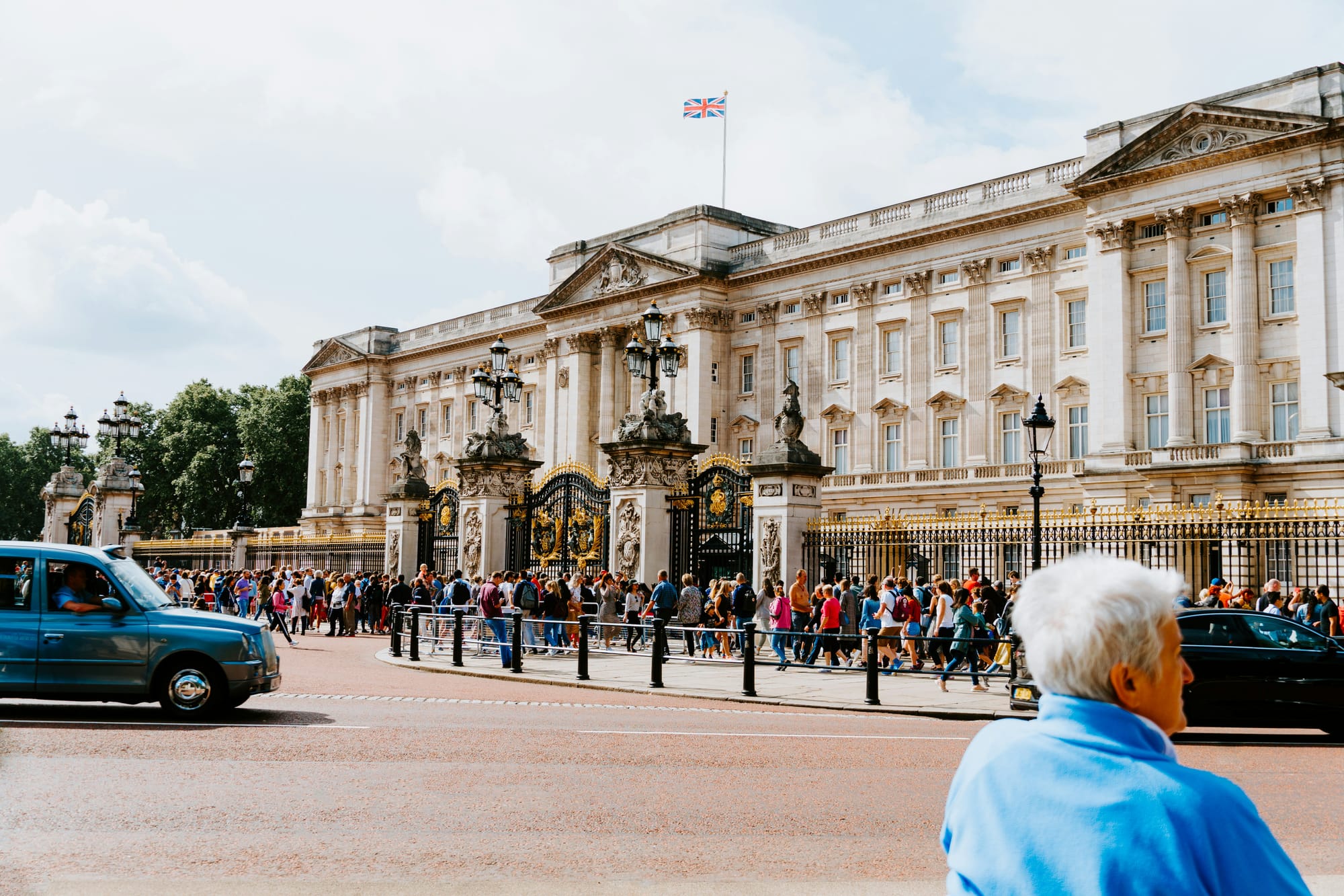 Buckingham Palace in London, UK is one of the top accessible attractions in the city