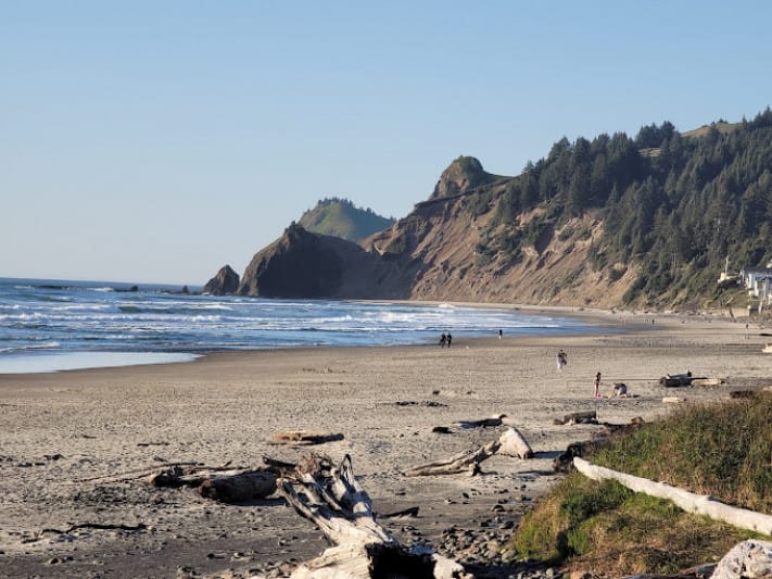 Roads End State Recreation Site is an accessible beach in Lincoln City, Oregon