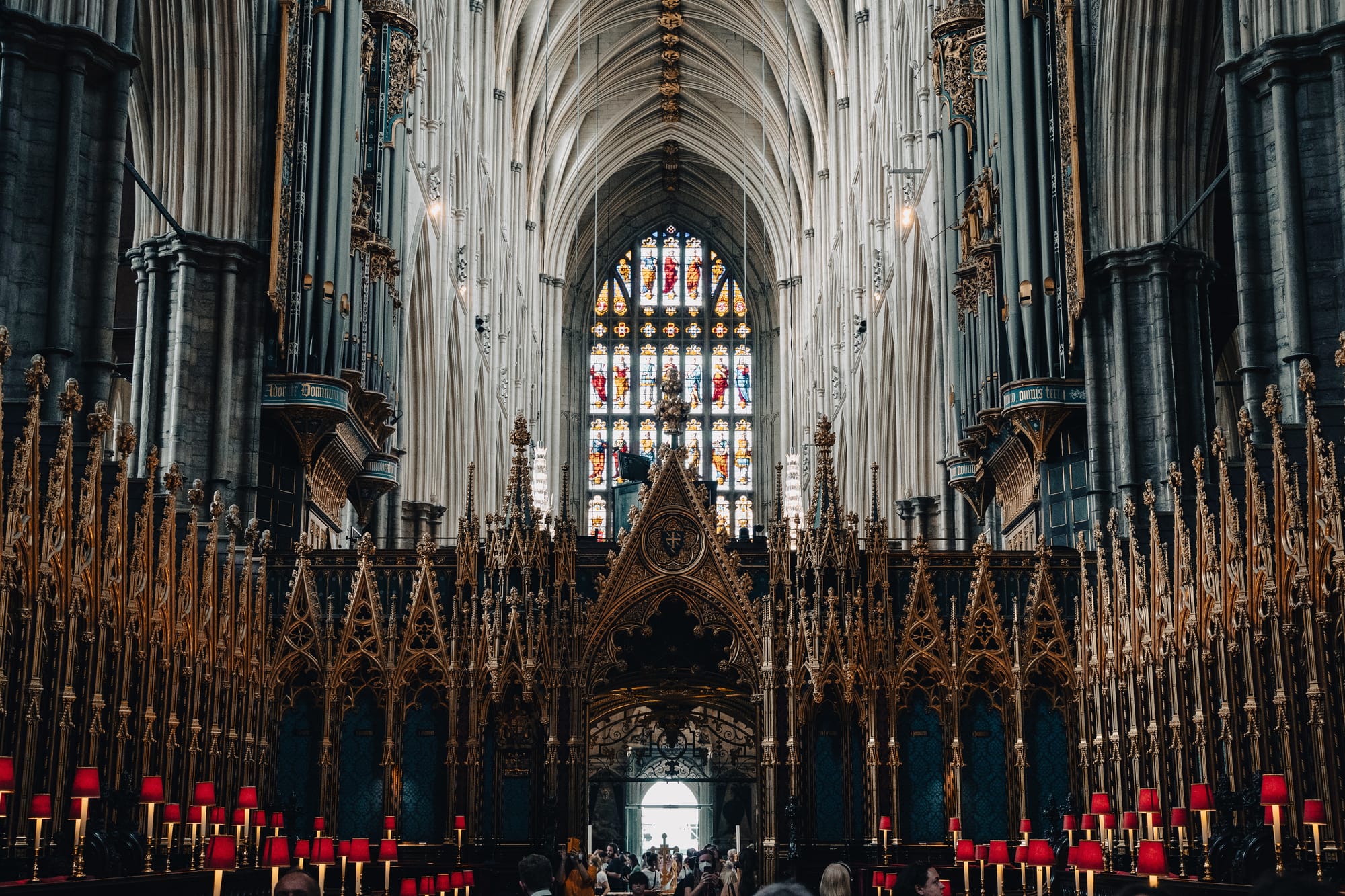 Inside of Westminster Abbey, an accessible attraction, in London, UK
