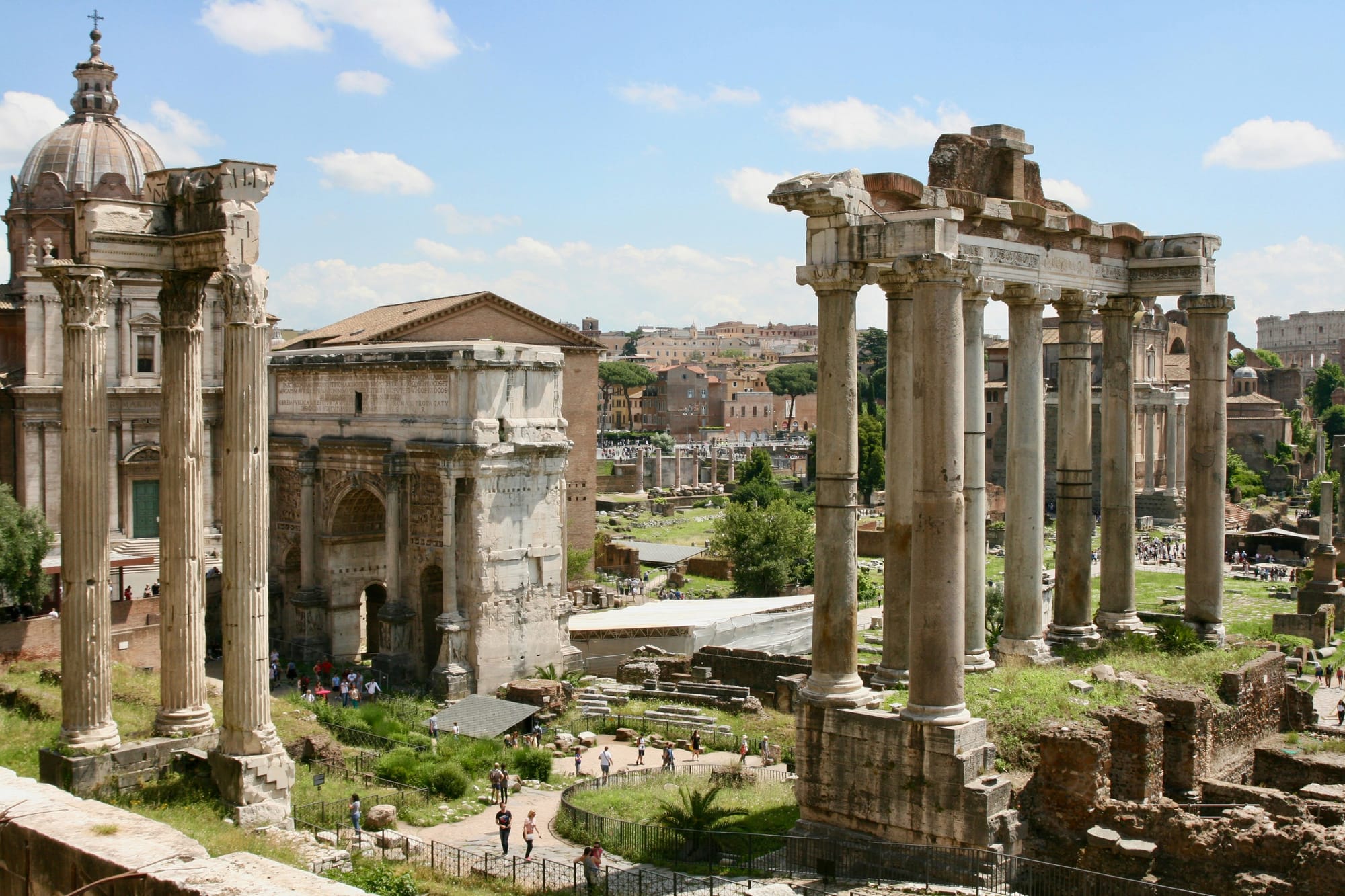The Roman Forum is an attraction in Rome - 20% accessible for wheelchair-users