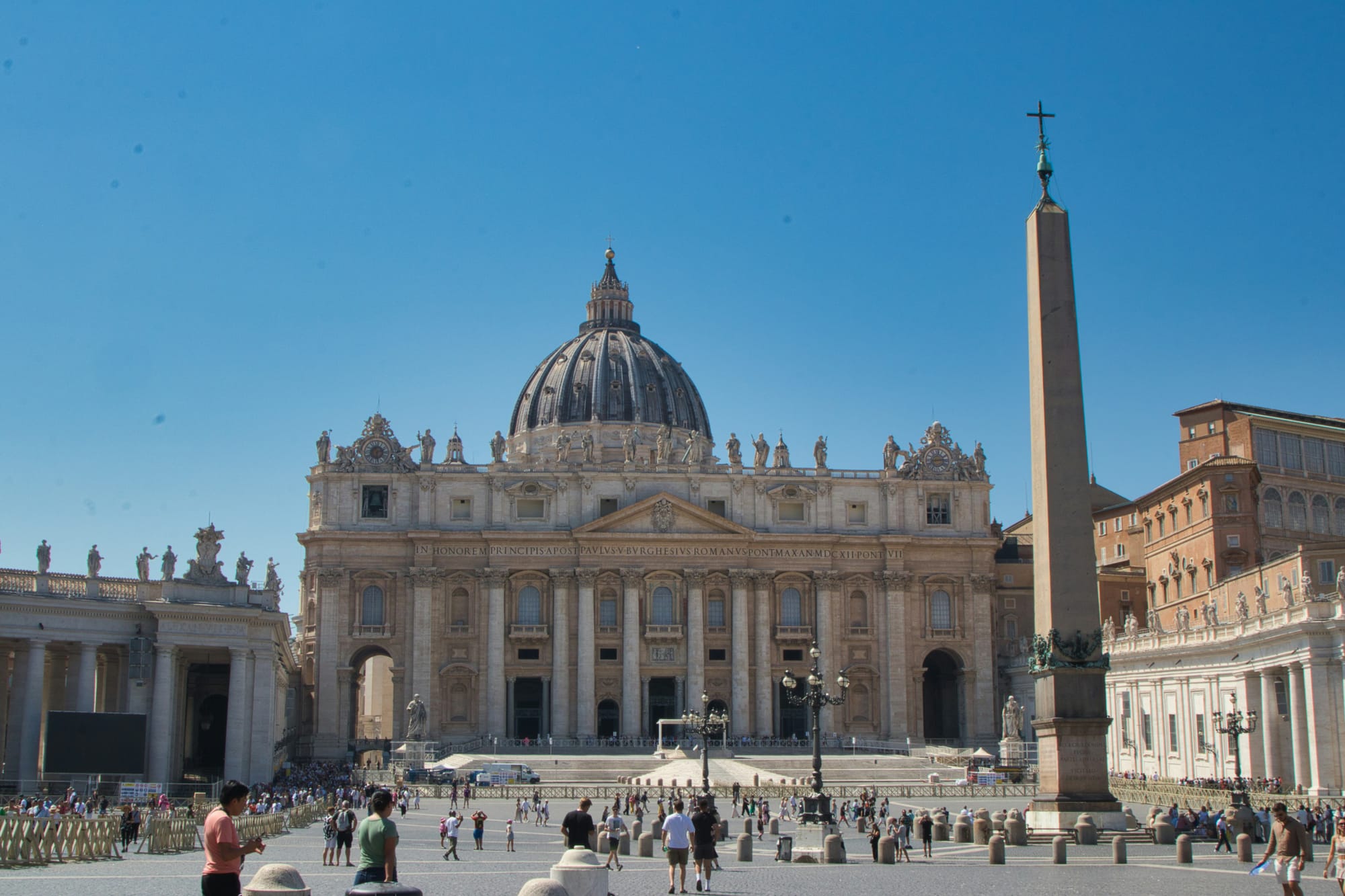 St Peter's Basilica is an accessible church and attraction in Rome