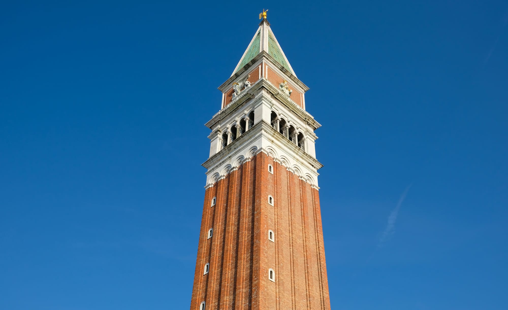 St. Mark's Campanile is an accessible tower in Venice