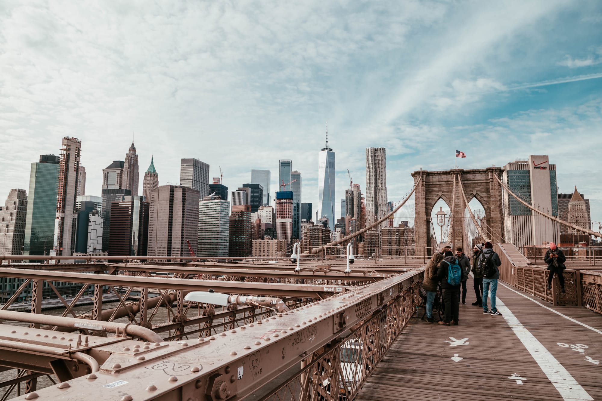 The Brooklyn Bridge, an accessible attraction