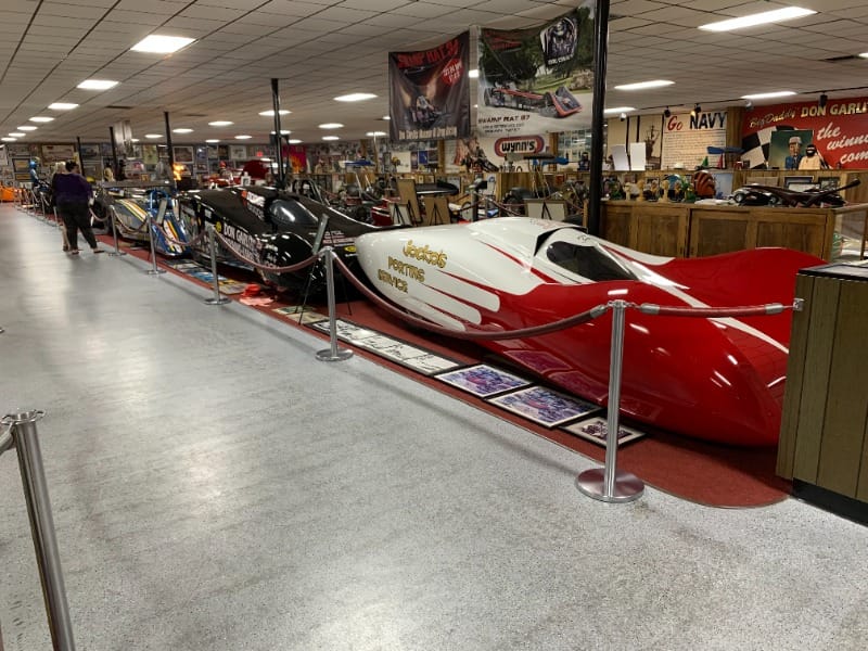 Don Garlits Museum of Drag Racing is an accessible museum in Ocala