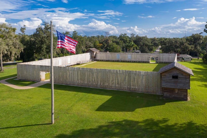 Fort King National Historic Landmark is an accessible park attraction in Ocala