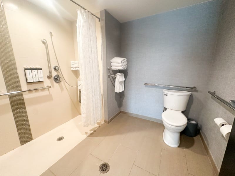 Hyatt Place Jacksonville has accessible roll-in showers