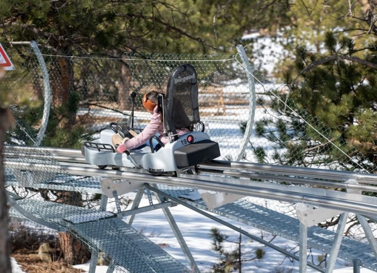 Mustang Mountain Coaster is an accessible activity in Estes Park