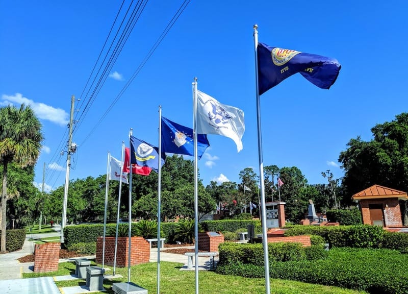 Ocala-Marion County Veterans Memorial Park is an accessible park in Ocala