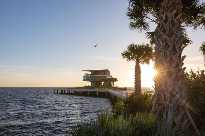 St. Pete Pier is a wheelchair accessible attraction in St. Petersburg, Florida