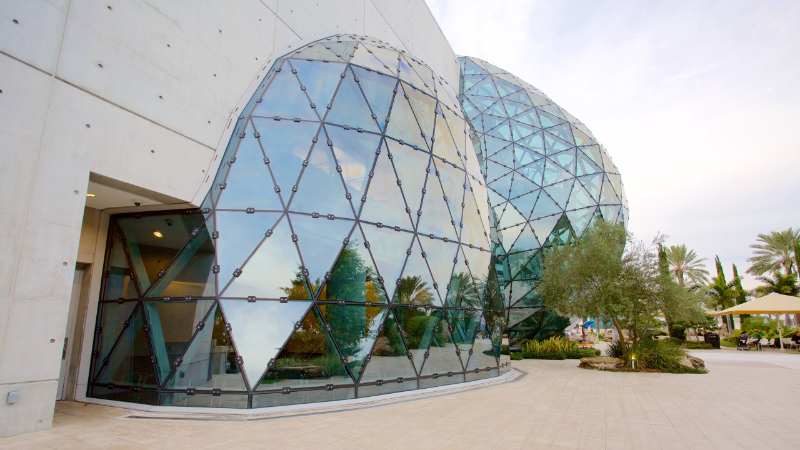 The Dalí museum is a wheelchair accessible attraction in St. Pete/Clearwater, Florida