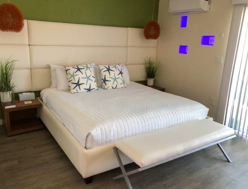 Accessible room at The Salty Mermaid Oceanfront Hotel