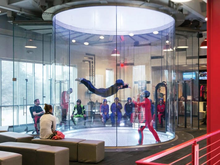 iFLY Indoor Skydiving is a wheelchair accessible activity in Jacksonville