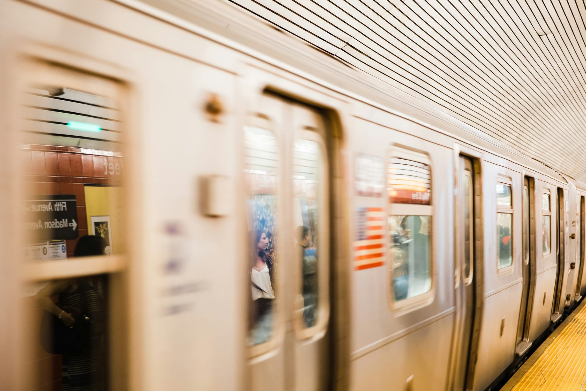 Subway station in NYC