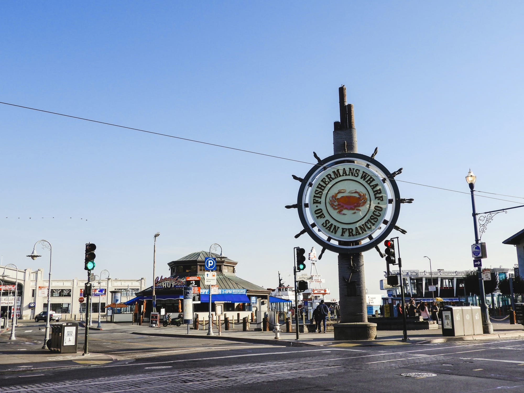 Fishermans Wharf is an accessible attraction and place to visit in San Francisco