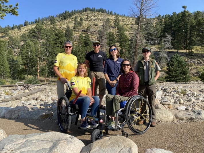 Grit Freedom Chair is perfect for exploring accessible trails