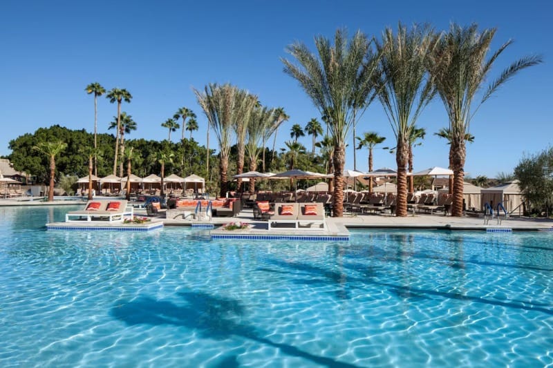 Outdoor pool and lounge area at The Phoenician, a Luxury Collection Resort, Scottsdale