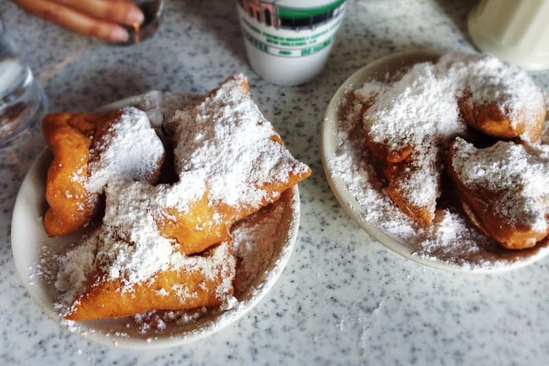 Beignets in New Orleans