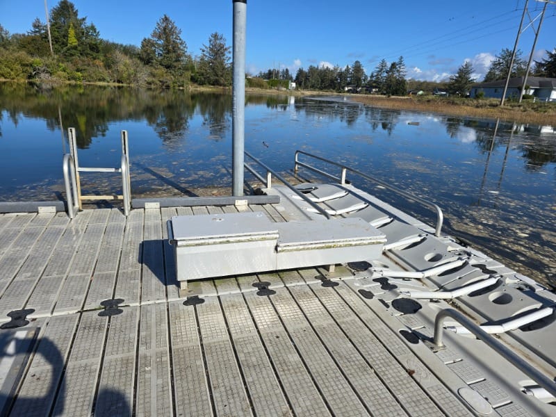 Broadway Park ADA Kayak Launch in Seaside, Oregon