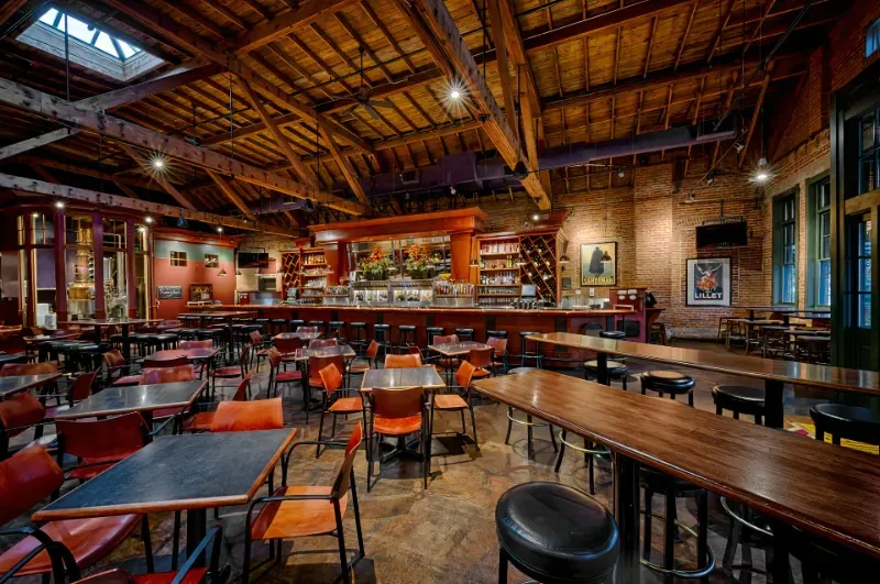 Inside of Bardenay Restaurant & Distillery in Boise