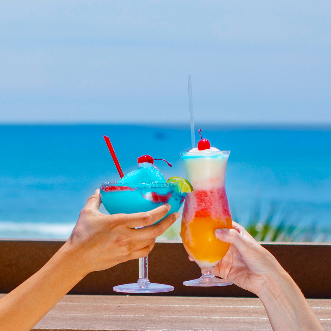 Frozen drinks in Panama City Beach