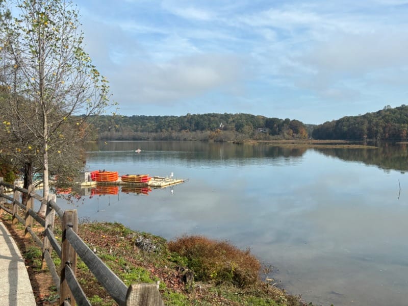 Accessible kayak rental at Morgan Falls Overlook Park