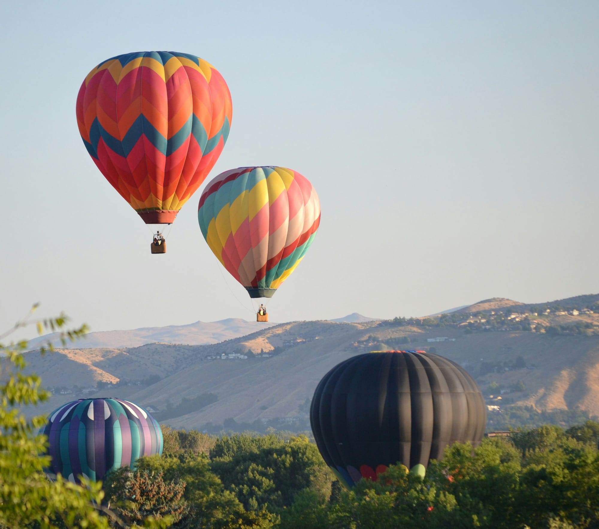 The Spirit of Boise Balloon Classic annual event in Boise