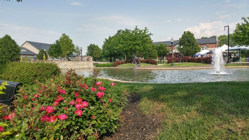 Village Green Park is an accessible park in Butler County, Ohio