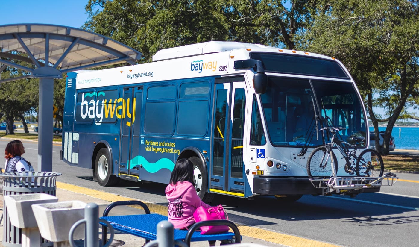 ByWay bus stop in Panama City Beach, Florida