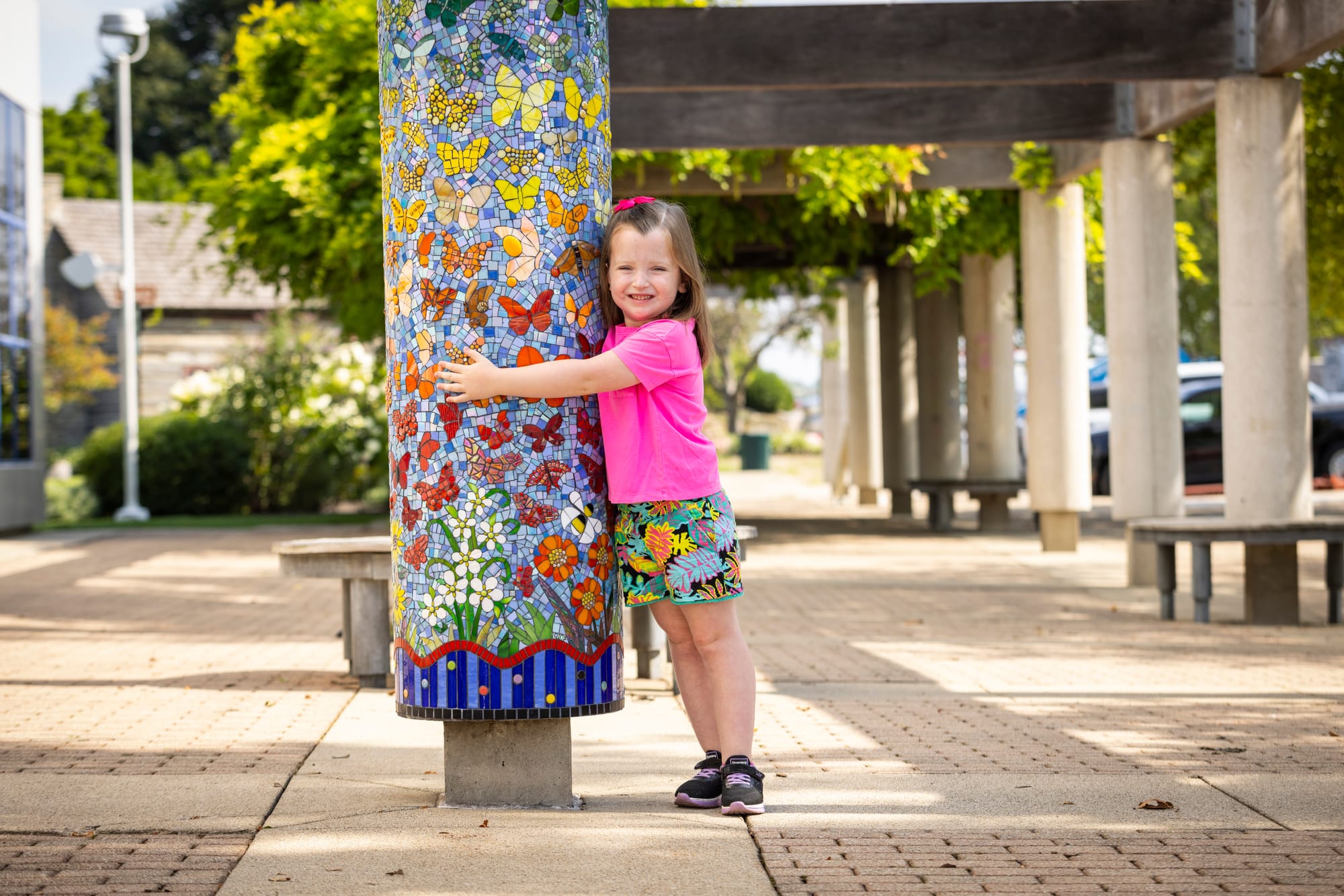 Child at Fitton Center in Butler County