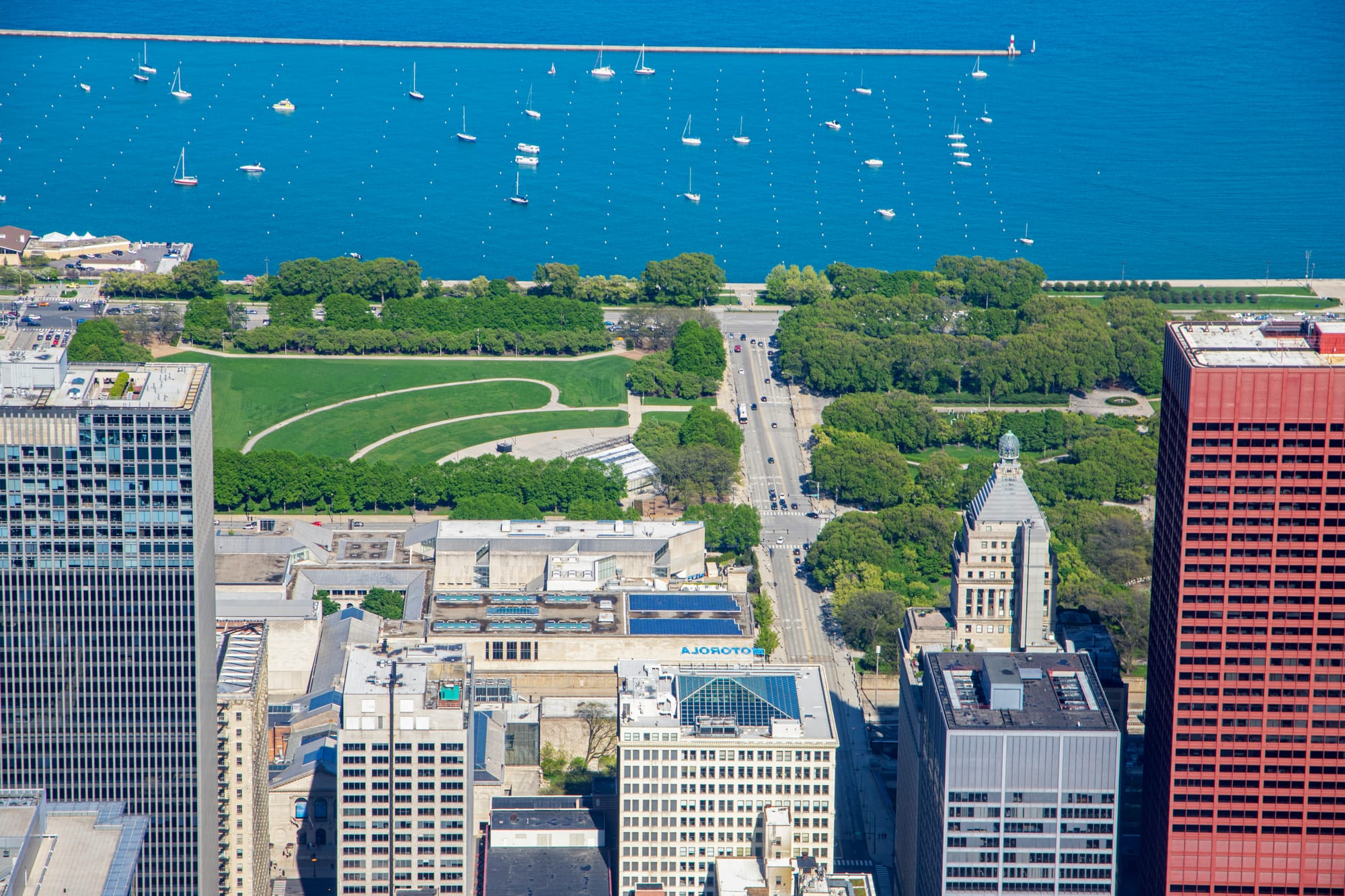 Views from the Skydeck, Willis Tower in Chicago