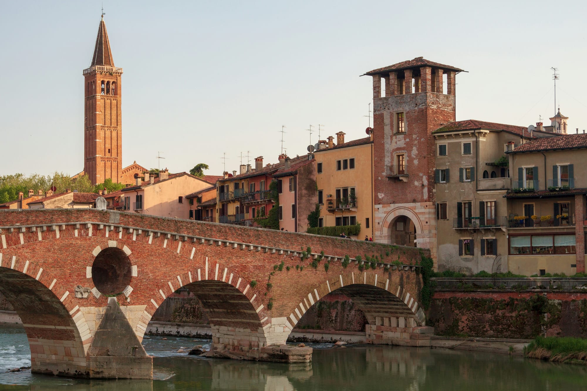 Puente Pietra in Verona, Italy