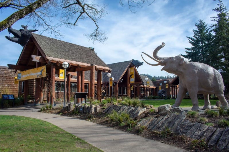 Exterior of Museum of Natural and Cultural History, Eugene