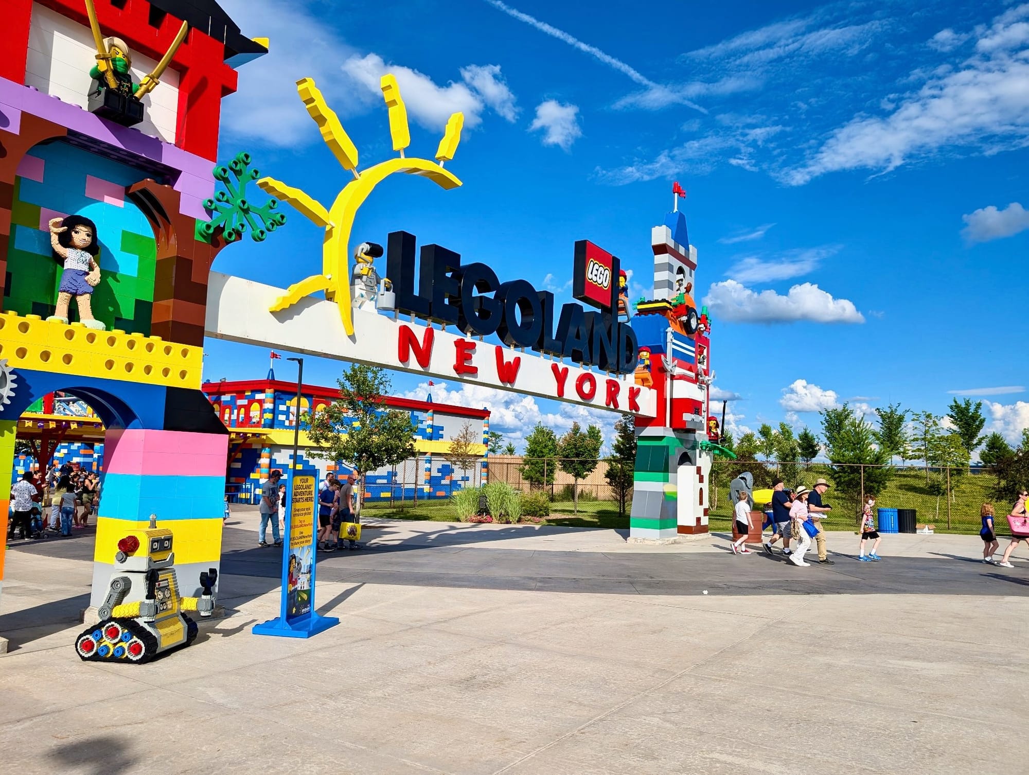 Entrance of LEGOLAND in NY