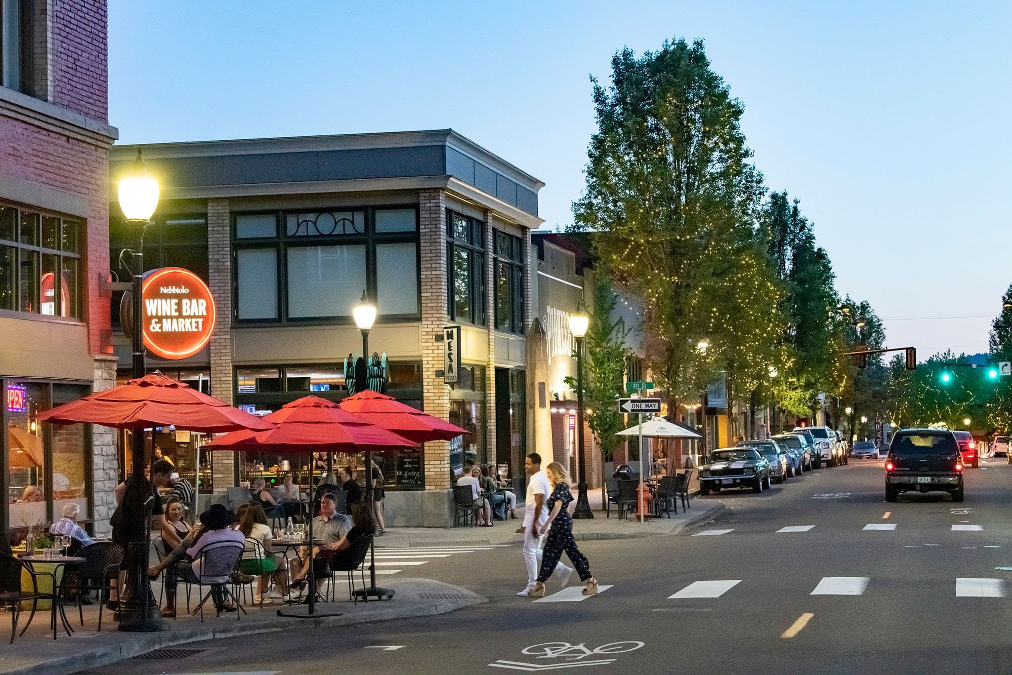 Downtown Oregon City, Nebbiolo restaurant