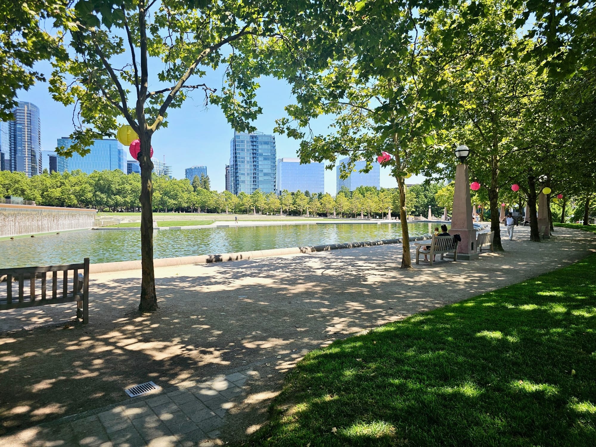 Pond at Bellevue Downtown Park