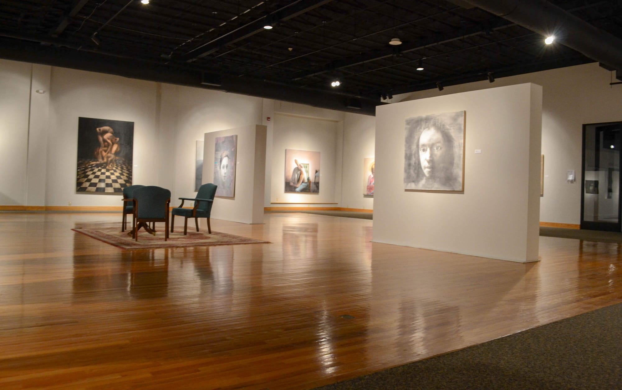 Art at Roberson Museum in Bingham