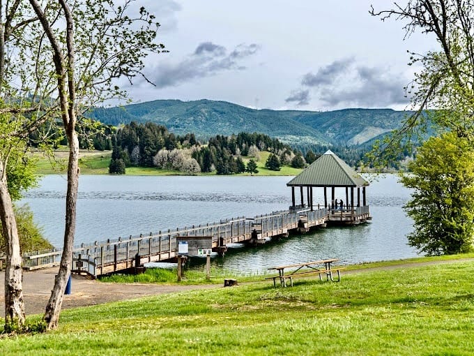 Dock at Scoggins Valley Park