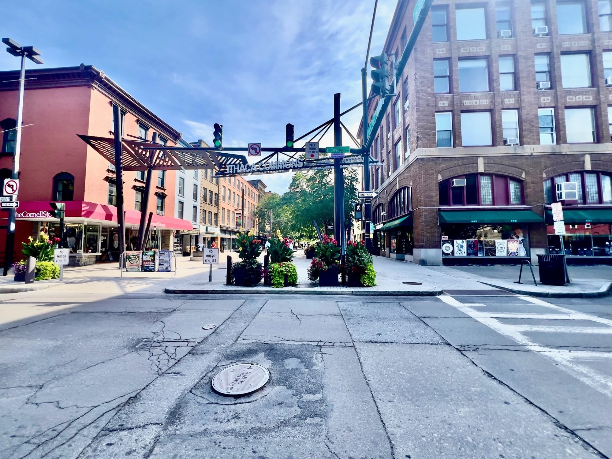The Downtown Ithaca Commons