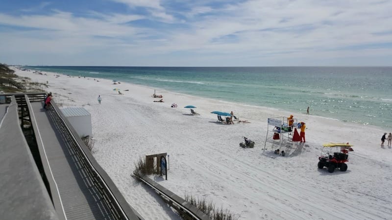 Overlooking Santa Clara Regional Beach in South Walton, Fl