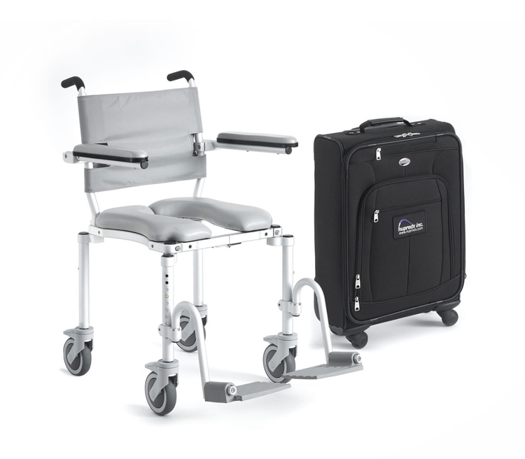 4 Portable Shower Chair Options for Travel [+ pros and cons]