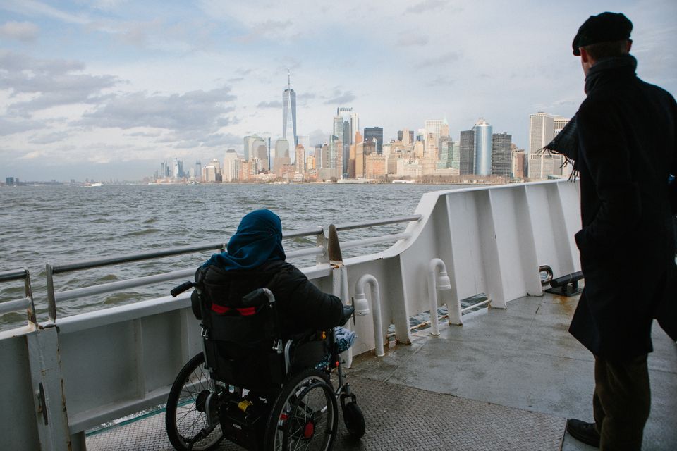 Accessible boat tour in NYC that offers beautiful views of the city's skyline