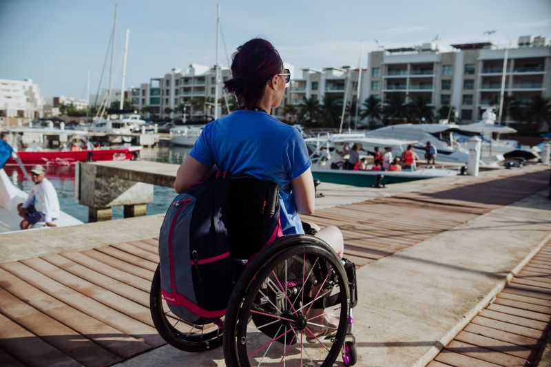 There are many wheelchair accessible vacation packages in Cancun